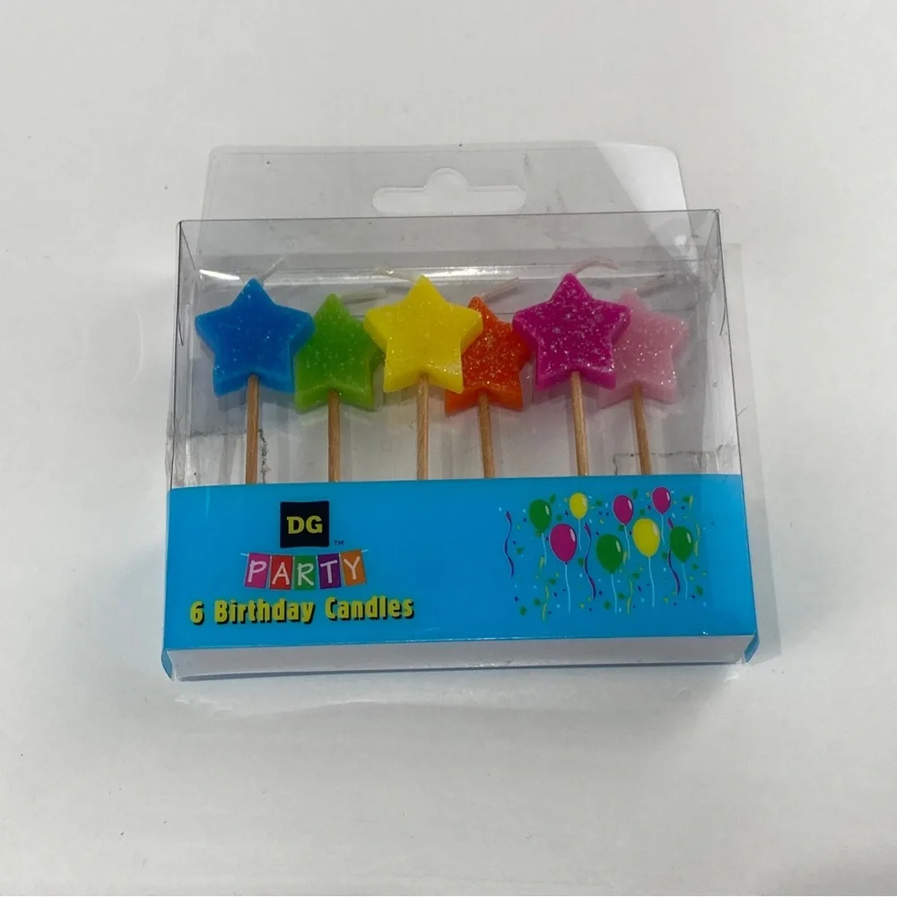 NWT Unique Party Party Supply lot Birthday party hats birthday candles sparklers